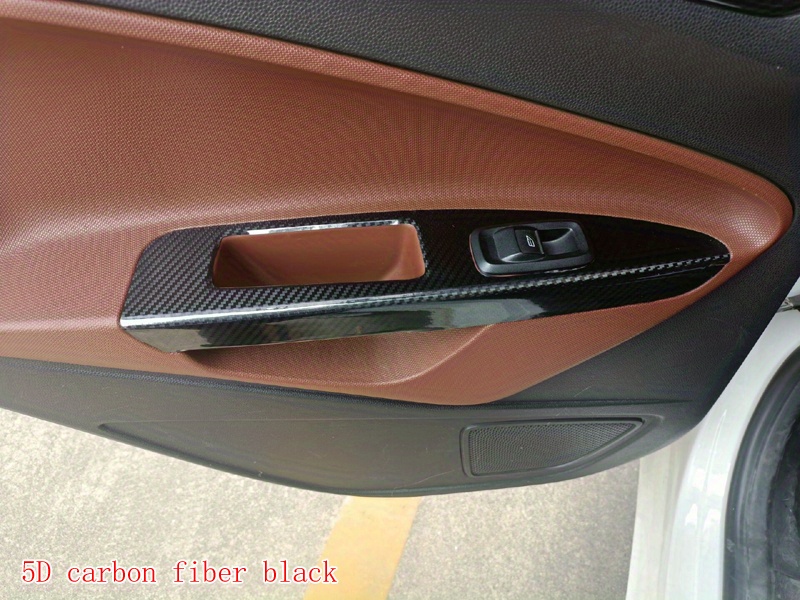 Schwarz Carbon Faser Auto griff Oder ABS Chrom Tür Griffe