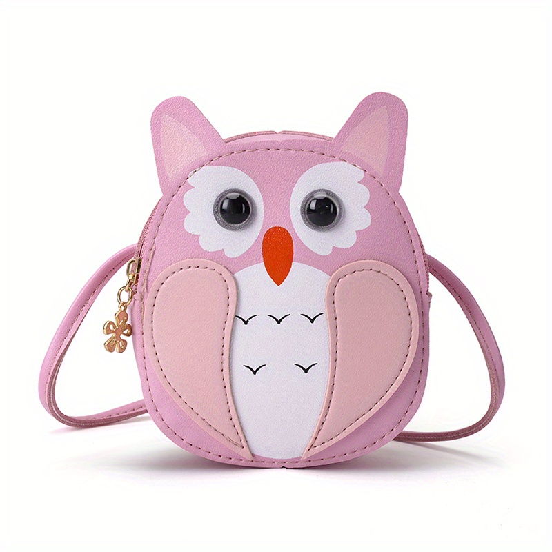 Girls Owl Crossbody Bag