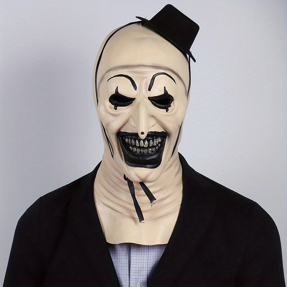 Full Face Masquerade Mask Costume Vintage Joker Mask