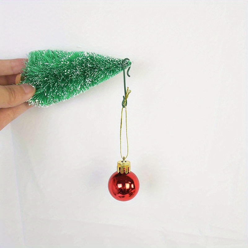 Naturalour Mini Christmas Ornaments Hooks, Metal Wire S-Shaped Hangers for  Xmas Tree Party Balls Decoration 