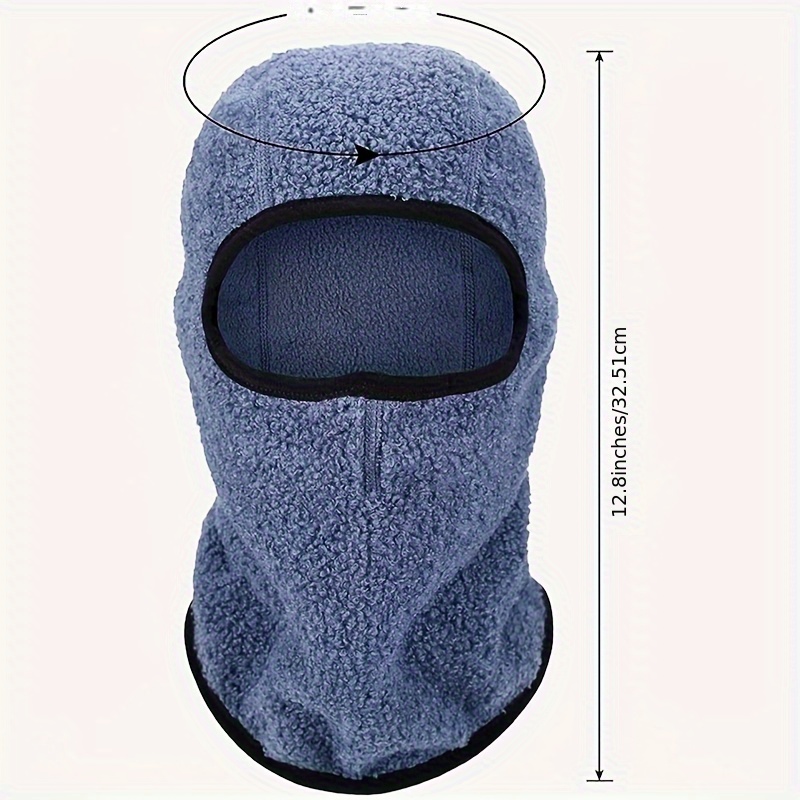 Winter Windproof Full Face Plus Velvet Mask for Outdoor Activities