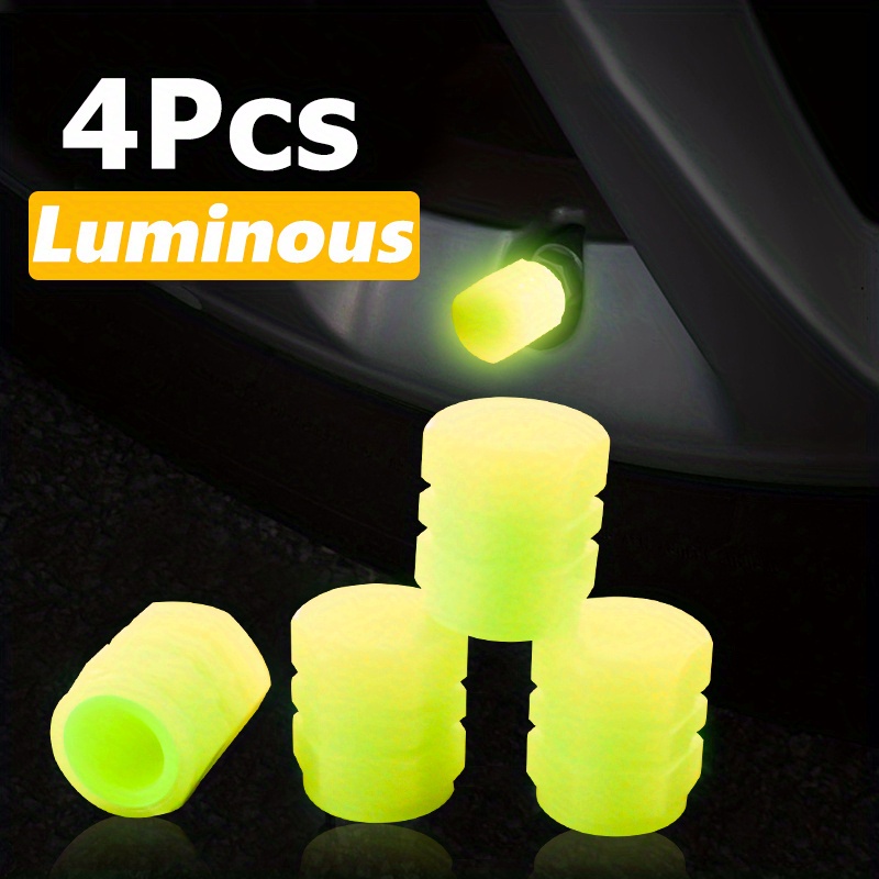 Bouchons de valve de pneu fluorescents (4 PCS/packs) – keurshopping