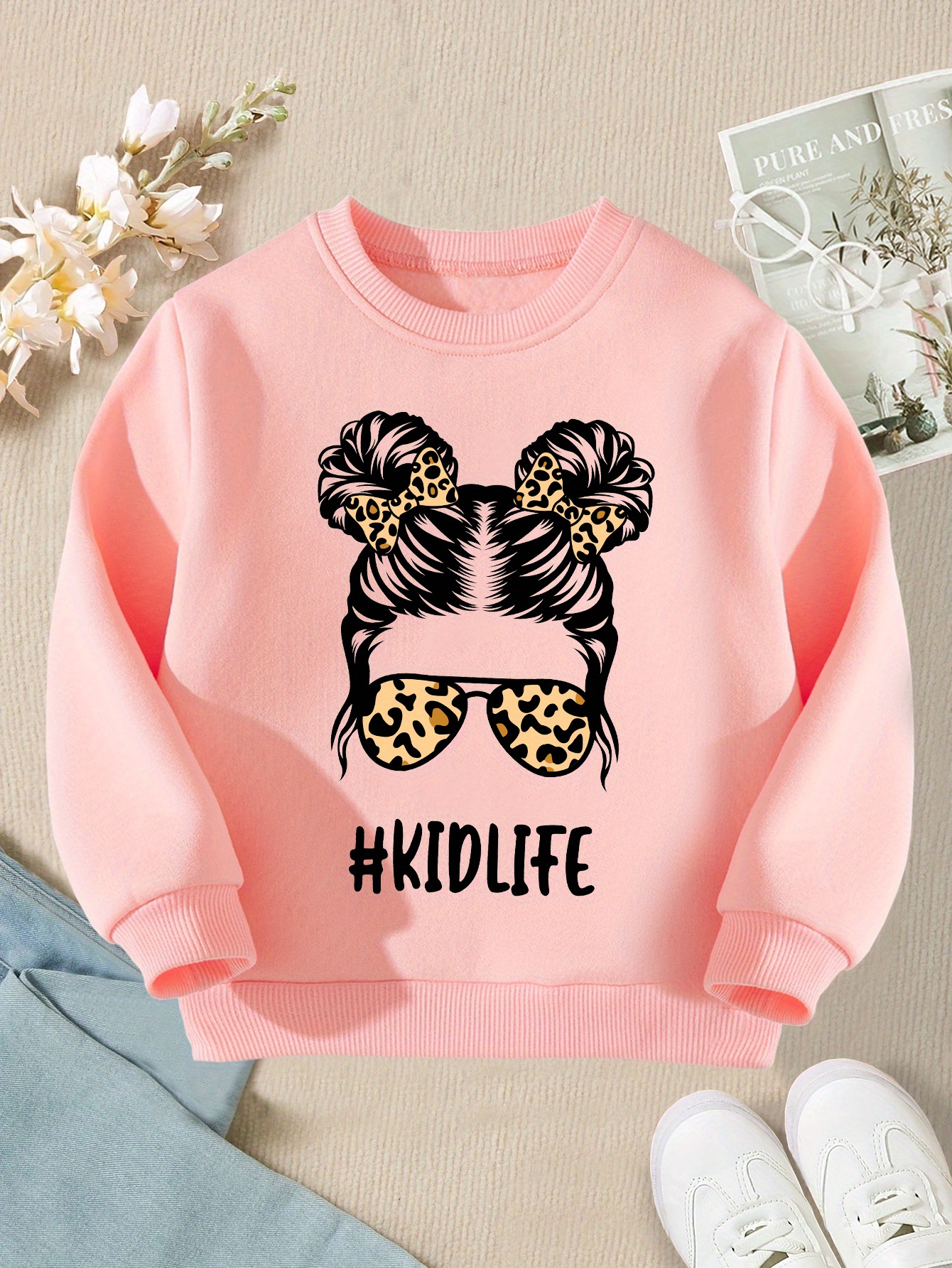 Sweatshirt Winter T Shirt Full Sleeve For Girl Girl Cute Cool