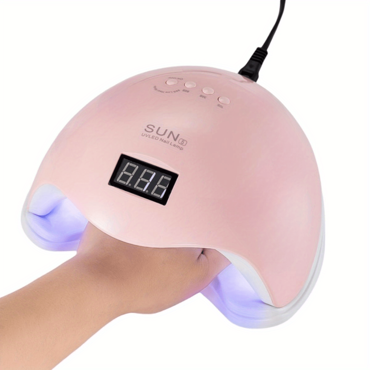Hsmqhjwe Gifts for Girls 12-14 Years Old Mini LED Nail Lamp for Gel Nails 9 LED Flashlight Portability Nail Dryer Machine Tools Light Extended Gel