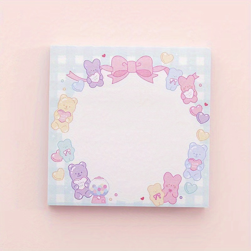 Sweetheart Candy Memo Pad Sticky Notes 80 Sheets