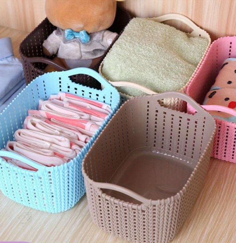 Organization Plastic Storage Baskets Plastic Storage Basket Temu Canada