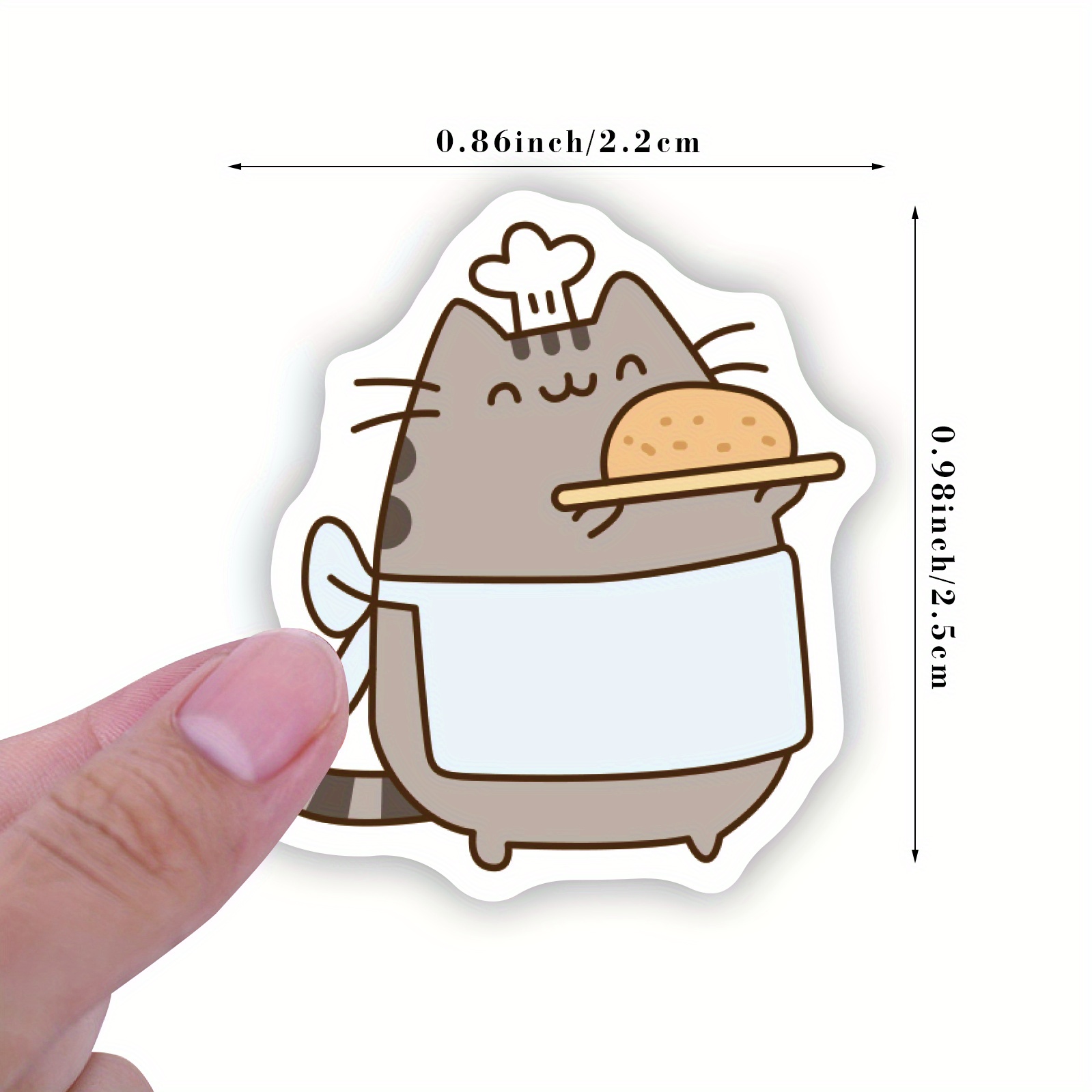 Pusheen Cat Vinyl Decal Waterproof Stickers Pusheen Stickers, Pusheen  Gifts, Pusheen Water Bottle, Pusheen Reusable Stickers 