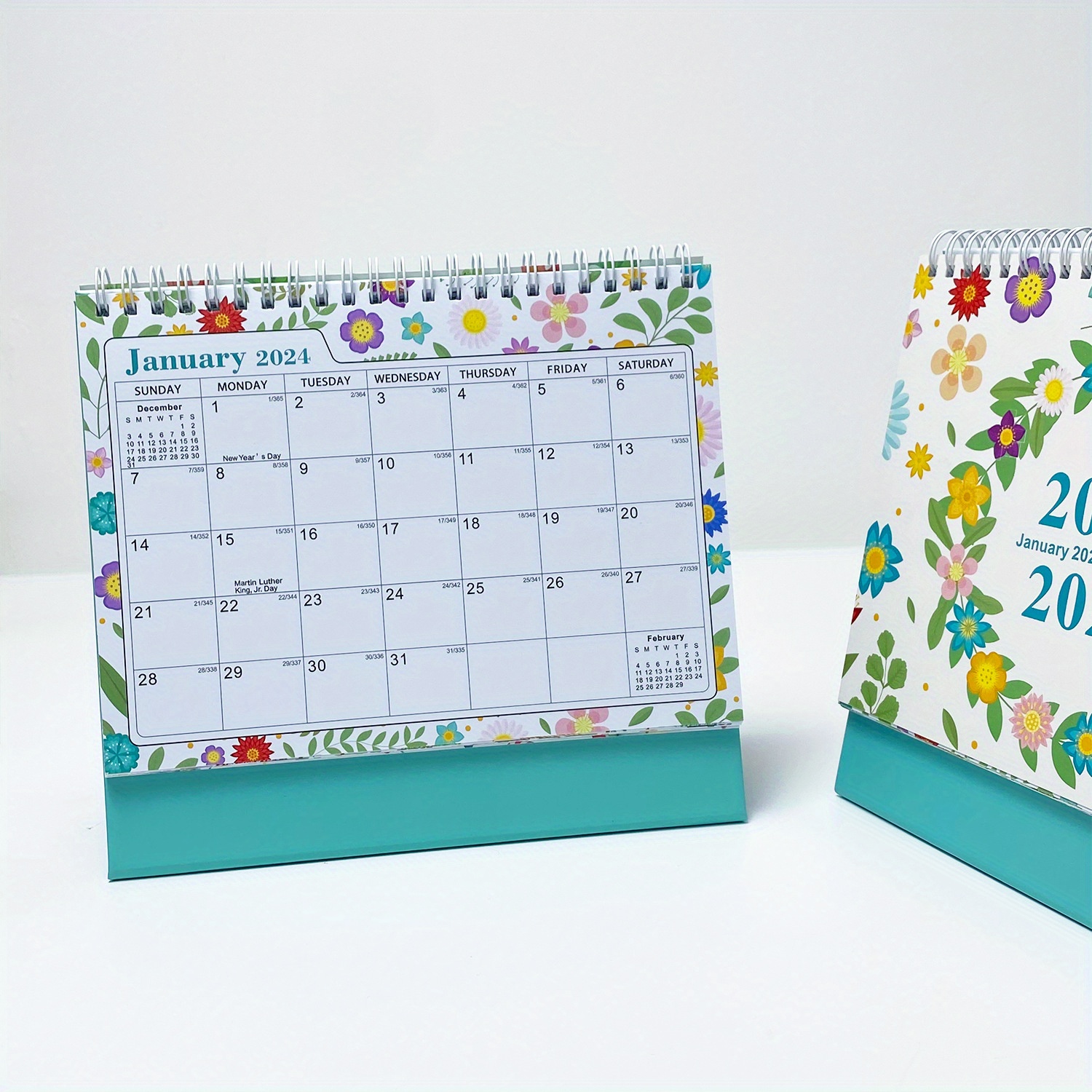 2024 2025 Table Calendar Vertical Flip Desktop Calendar 2024 Temu