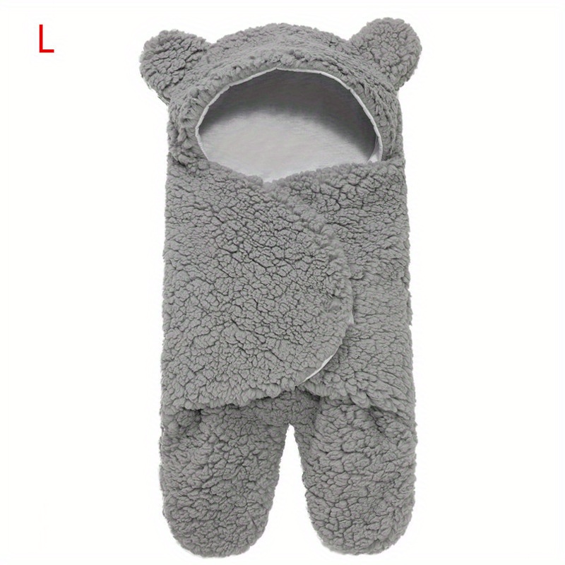 Baby Cuddling Quilt Baby Cashmere Sleeping Bag Thickening Anti-Shock  Fall/Winter Newborn Baby Swaddle Quilt Supplies 