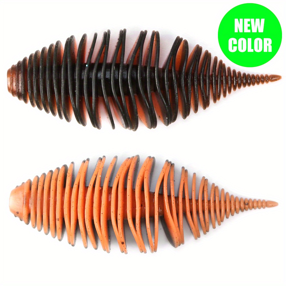 Artificial Thread Plastic Fishing Lures Simulation Worm Soft - Temu