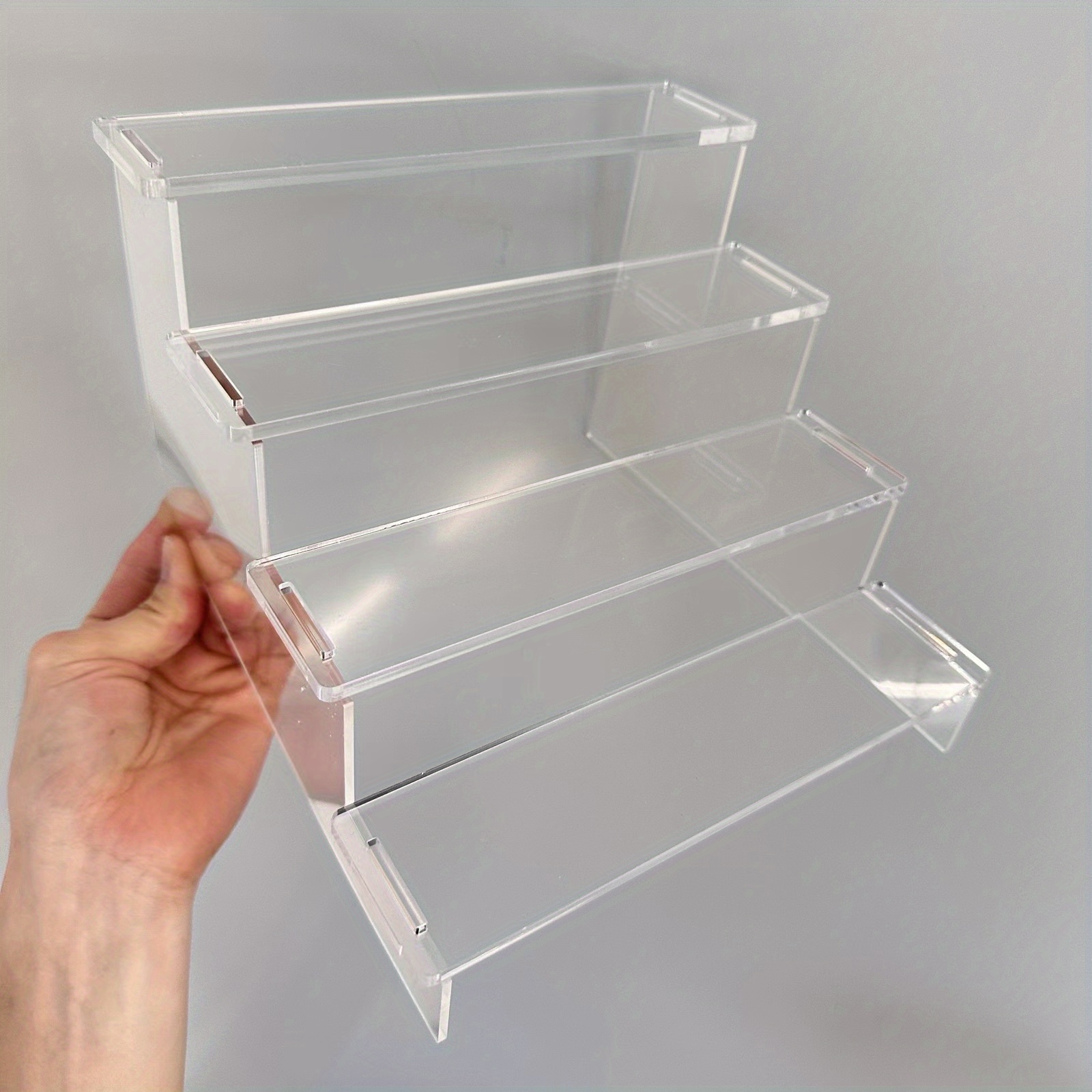 Acrylic Colorful Blind Box Storage Rack, Creative Shelf, Hand