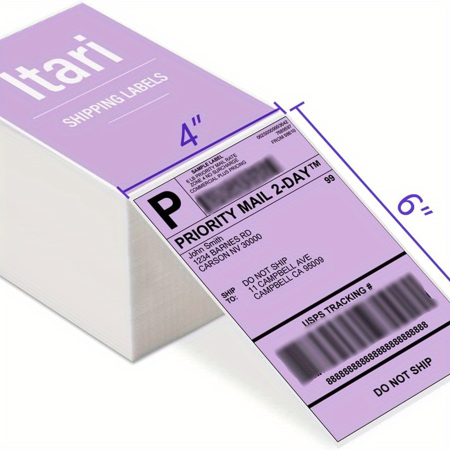  Itari Thermal Label Printer, 4x6 Shipping Label