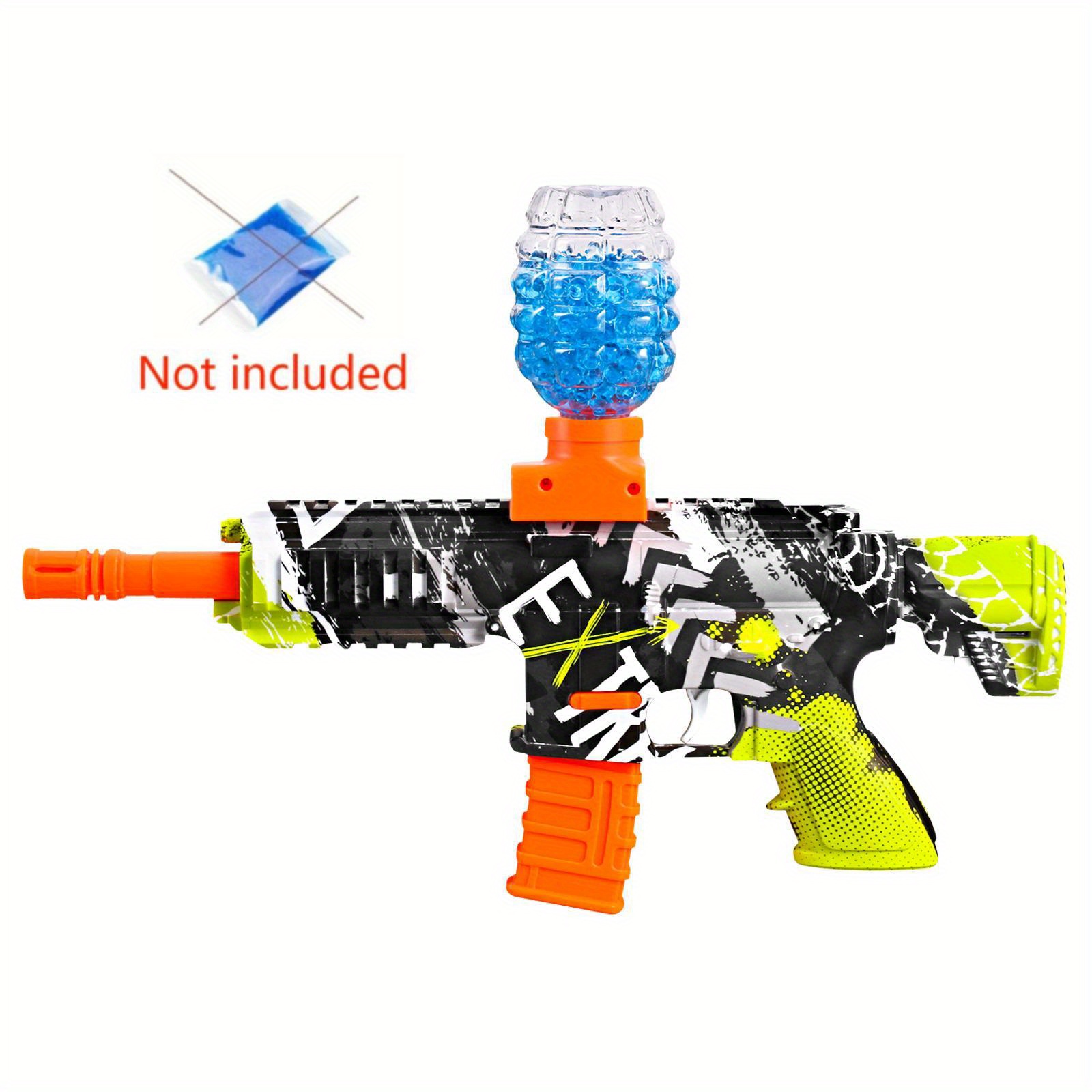 Electric Blaster Gun Gel Blaster Splatter Pellet Outdoor Kid Toy Gun [free  Shipping]