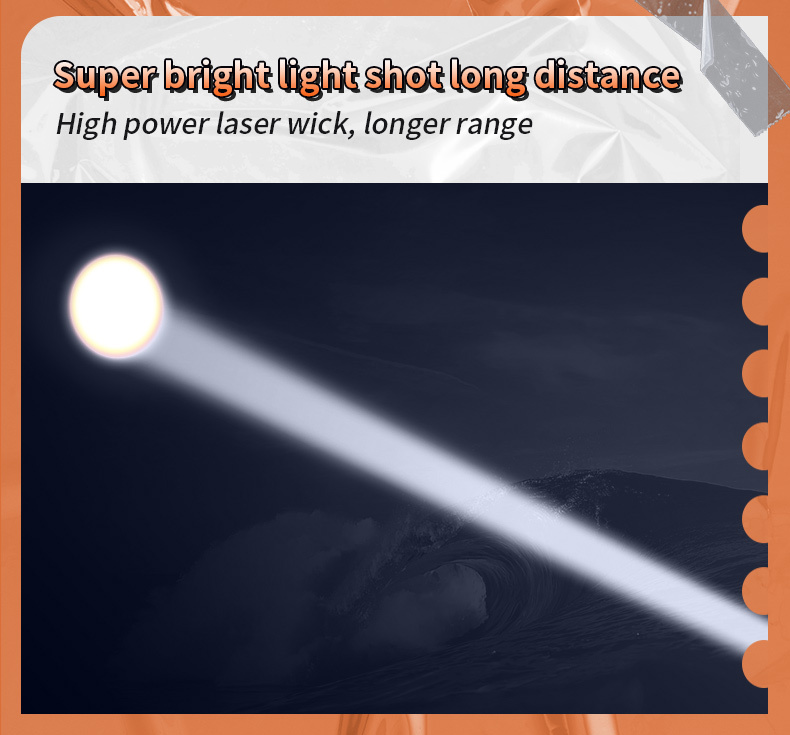 1pc ultra bright zoom rechargeable flashlight for outdoor camping hiking details 5