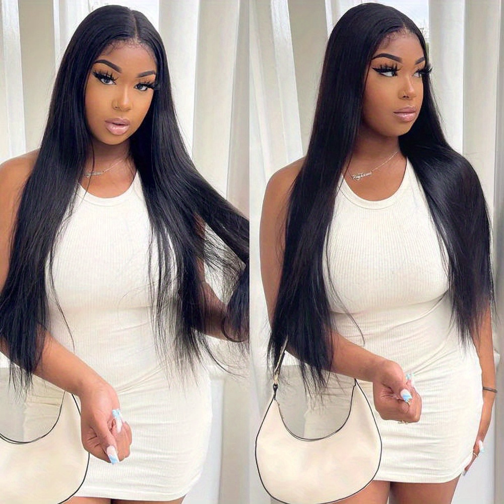 straight less wigs human hair pre cut lace no 4x6 lace front human hair wigs straight human hair wigs for women details 3