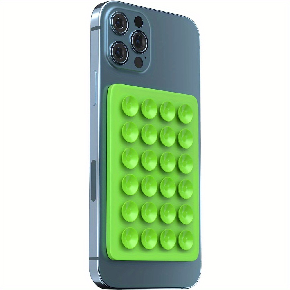 5 piezas de ventosa para teléfono con soporte de silicona con ventosa para  teléfono móvil de mano (5 colores)