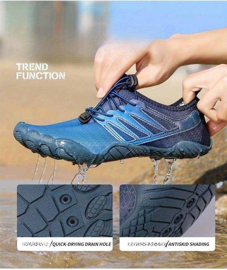 Men's Waterproof Fishing Shoes Outdoor Non-slip Hiking Shoes Casual Rubber  Work Beach Shoes Keep Warm Fishing Shoes Size: 36, Color: 22