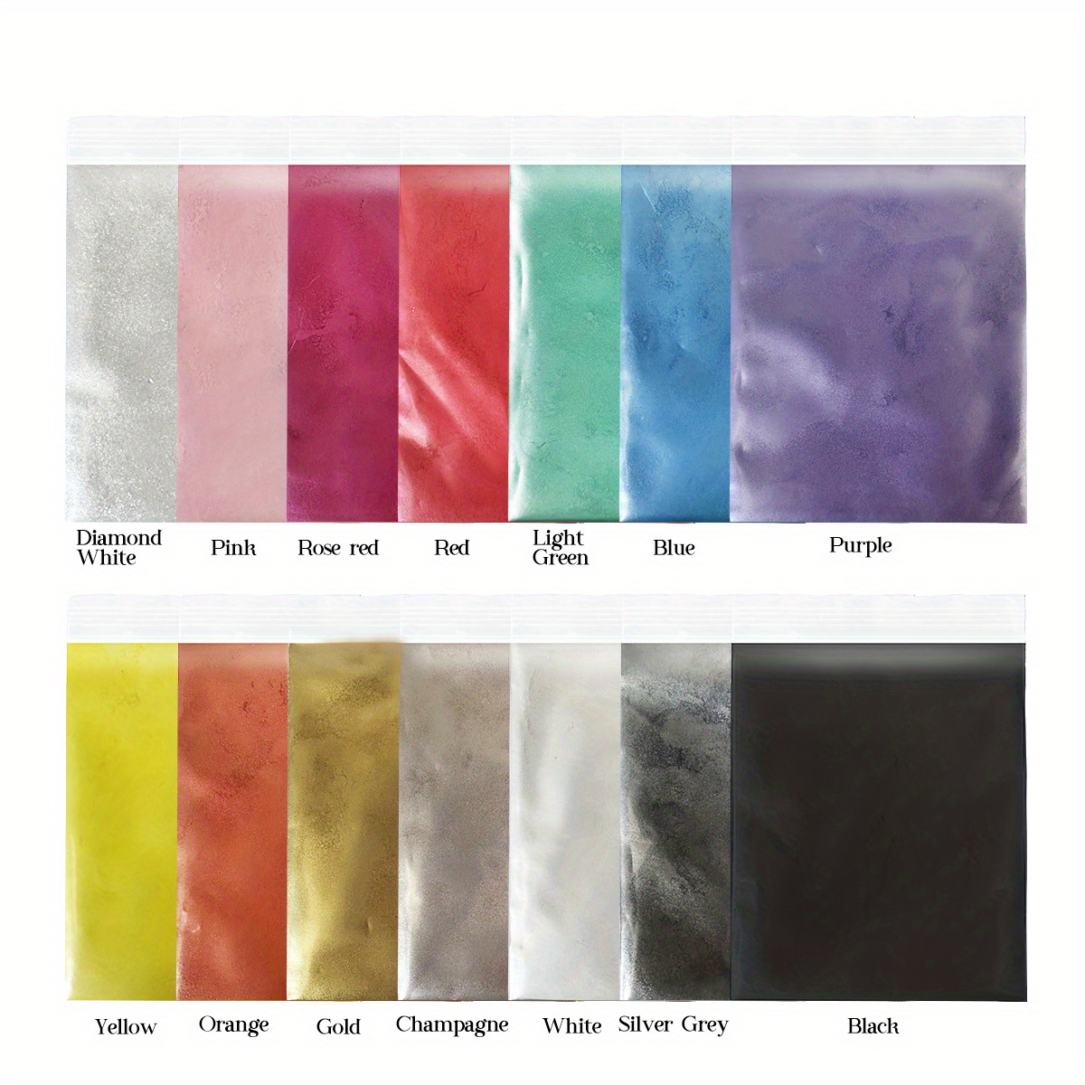 8/14 Colors Set Mica Powder For Epoxy Resin Pigment Powder - Temu