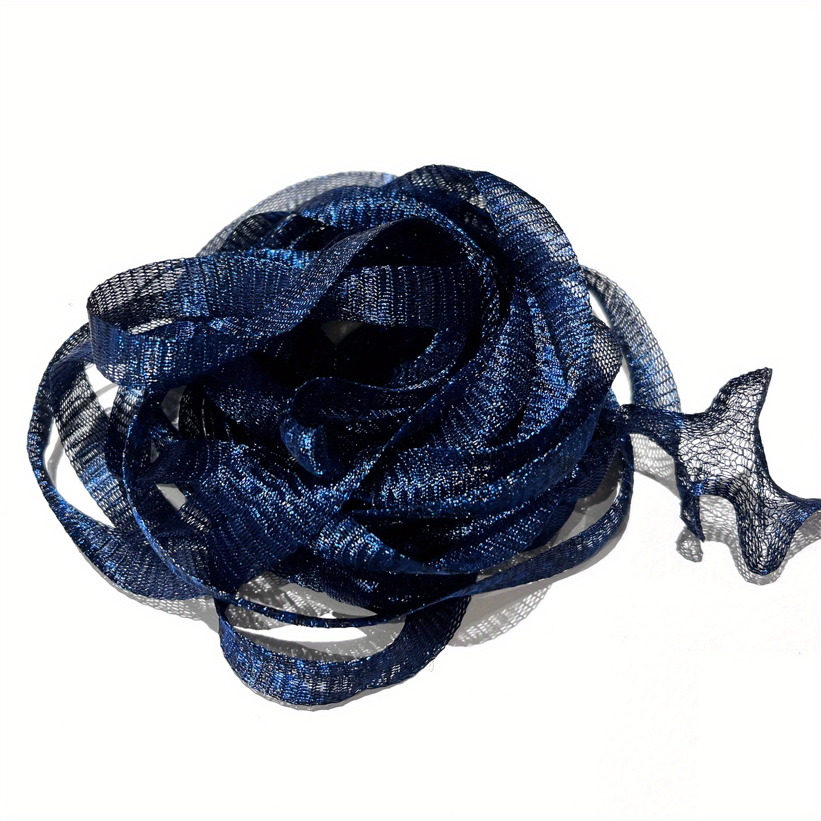 Navy Tight Weave Ribbon
