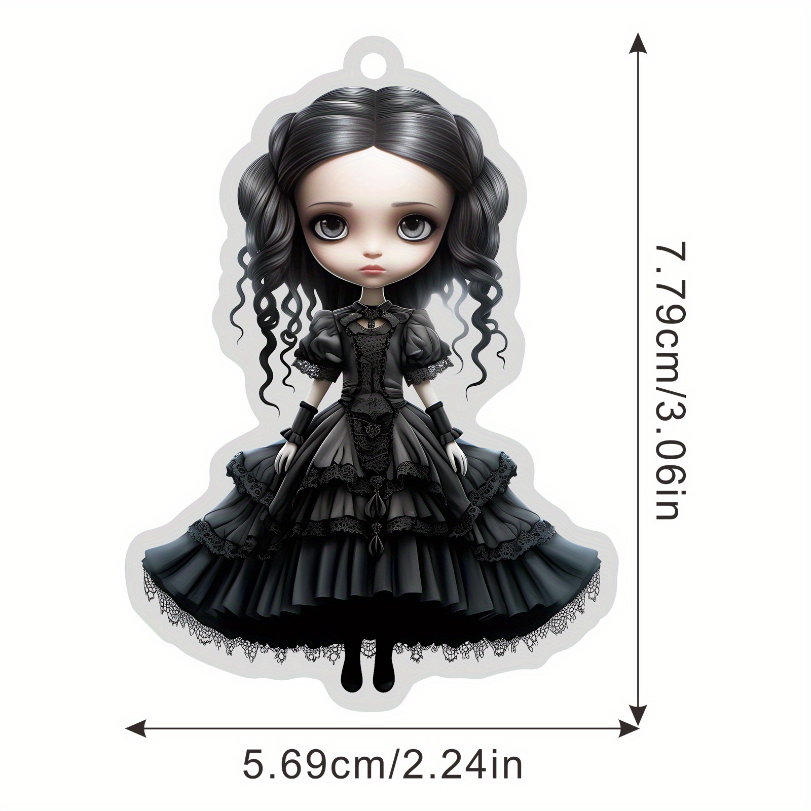 Mercoledi Addams  Blythe dolls, Gothic dolls, Cute dolls