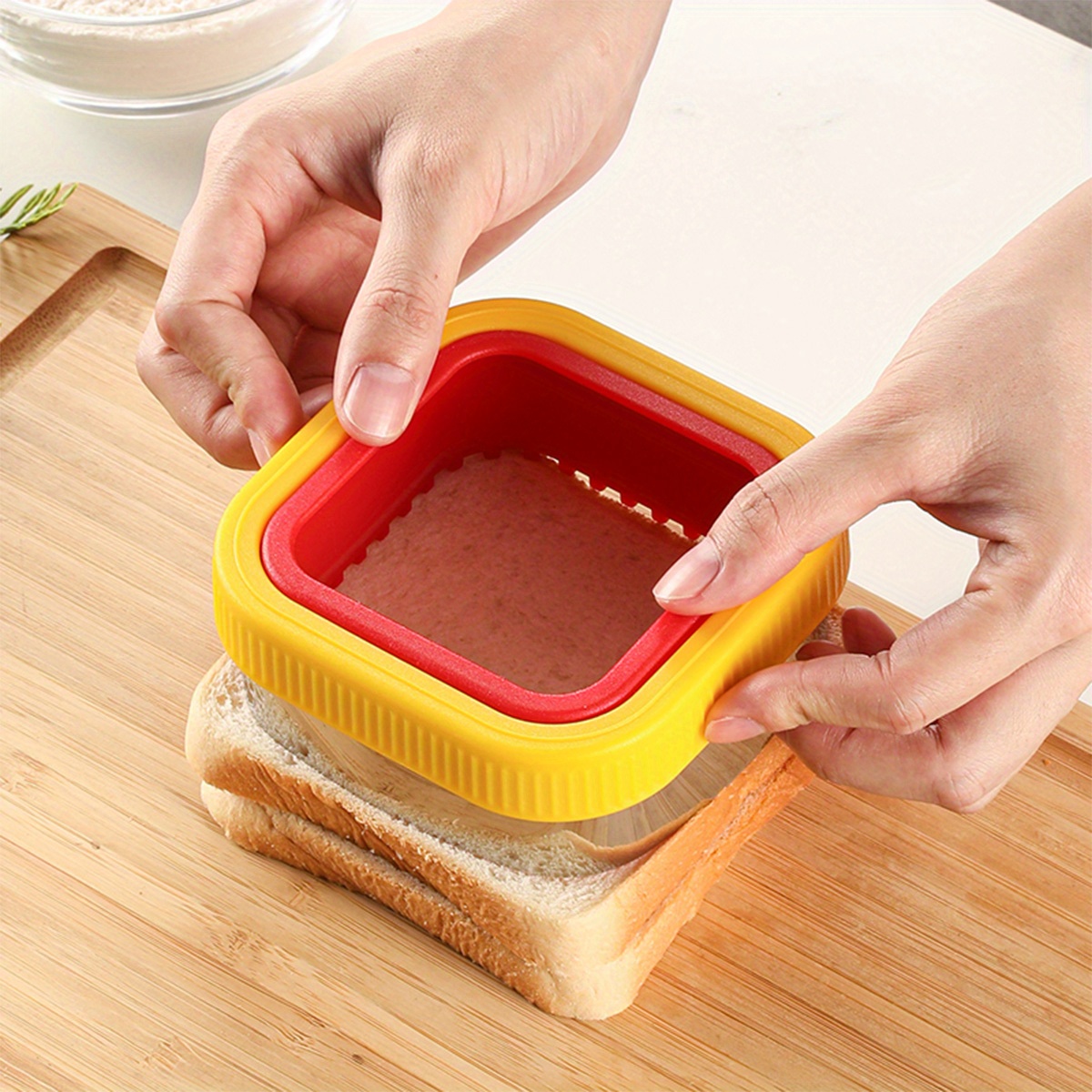 Sandwich Cutter Sealer Square Stainless Steel Plastic Cookie - Temu