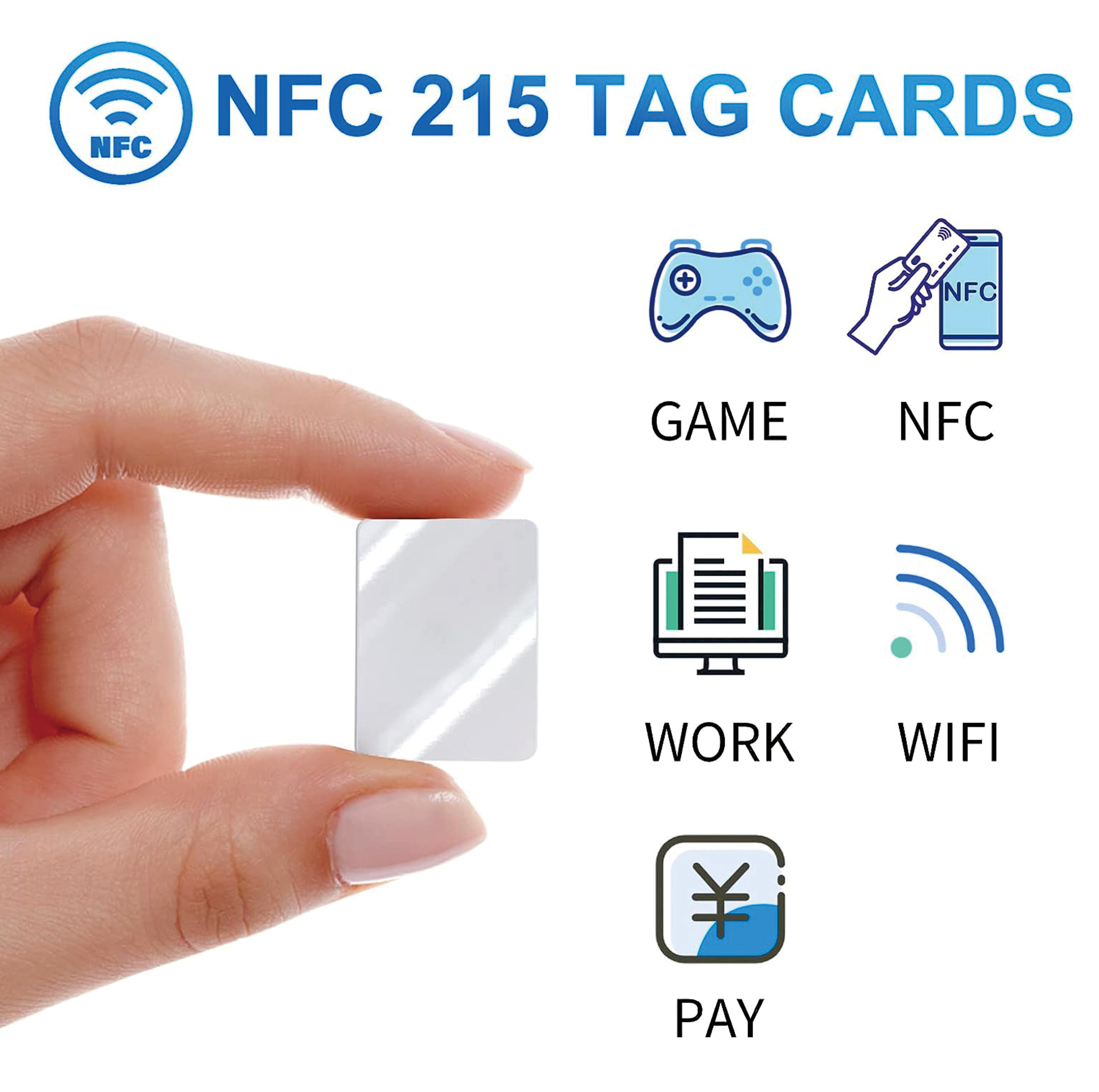 Nfc Tags Ntag215 Nfc Card Nfc Tag Amiibo Tagmo Nfc Amiibo - Temu