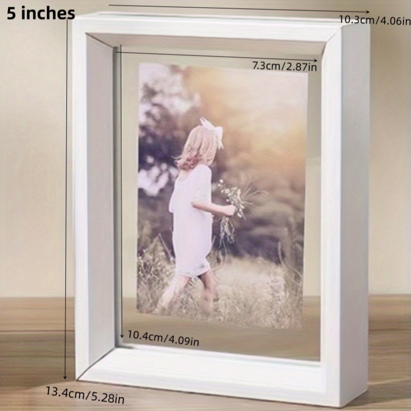 6pcs Acrylic Picture Frames 4 X 6 Inch Clear Photo Frame For Wall