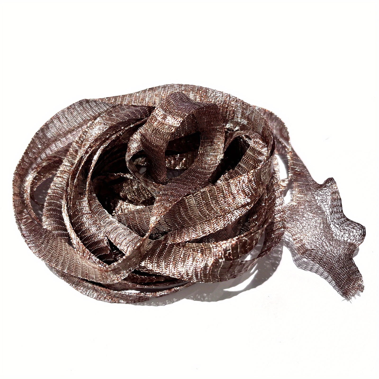 Wholesale Copper Wire Mesh Ribbon for Wrapping 