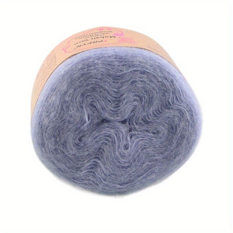 1ball Mohair Wool Yarn 15% Wool 15% Mohair 40% Acrylic - Temu