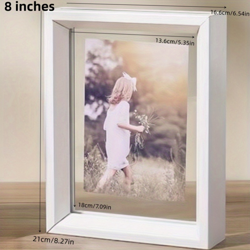 6pcs Acrylic Picture Frames 4 X 6 Inch Clear Photo Frame For Wall