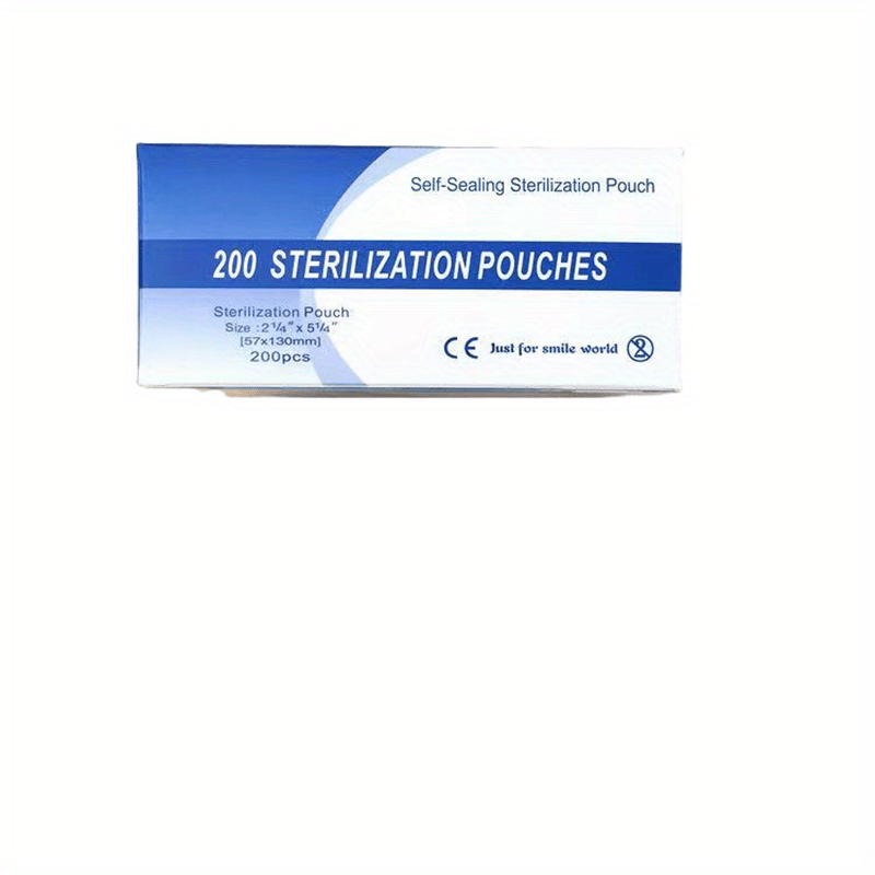200Pcs/box Disposable Sterilization Pouch Self-Sealing Bags 90*260mm  90*165mm