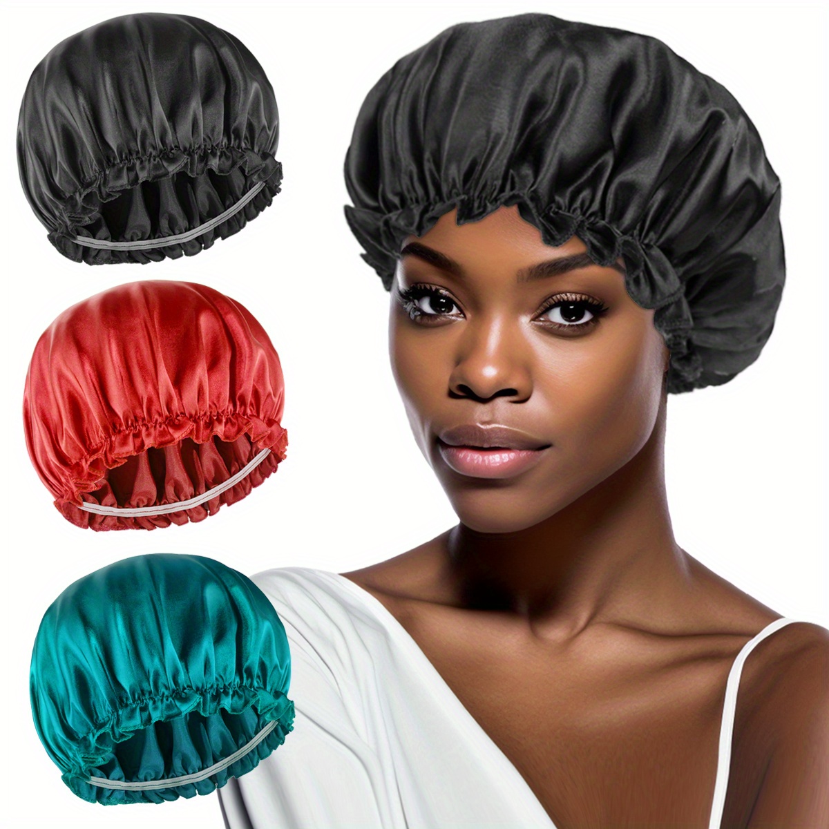  Customize Satin Bonnet Hair Care Silk Bonnet for