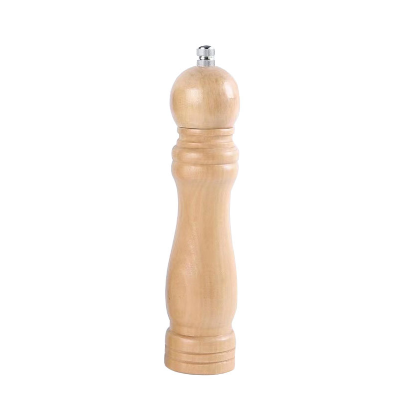 6 Inch Salt Grinder Refillable Rotor Refillable Pepper Mill Wood