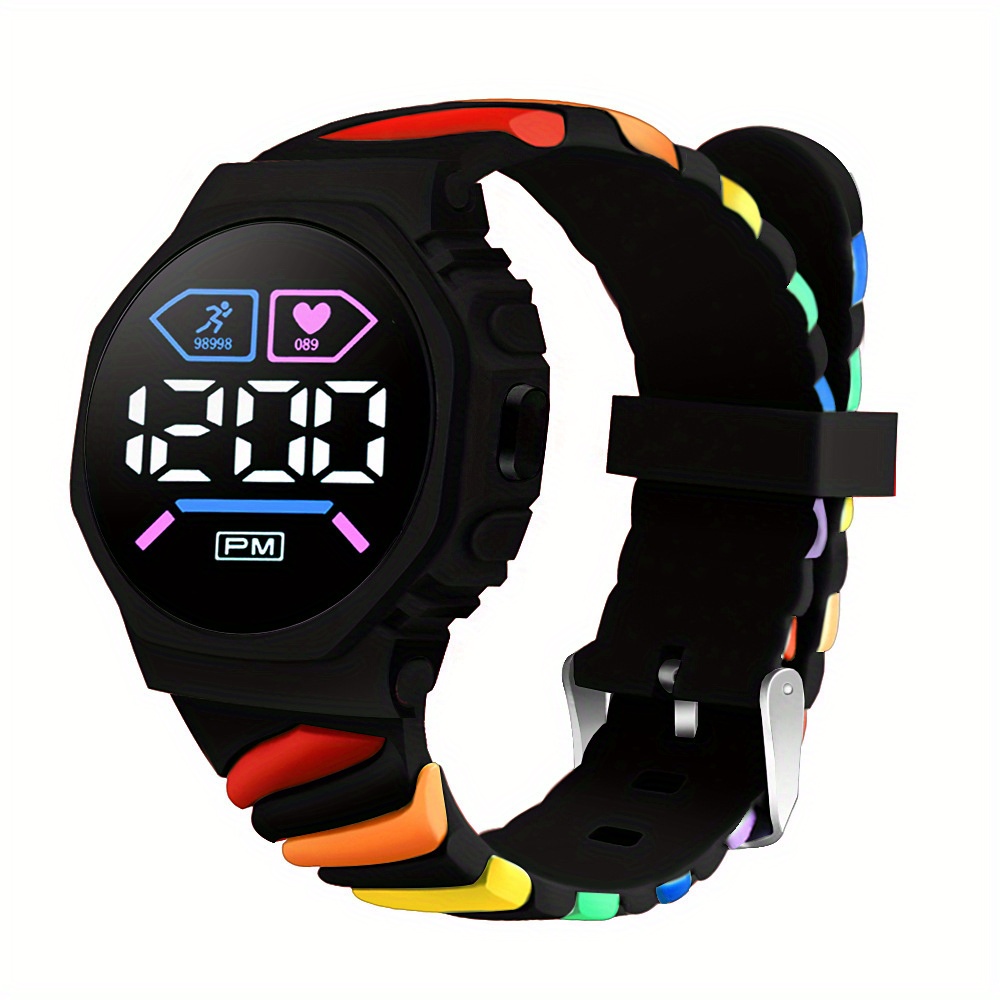 Orologio Digitale Impermeabile Bambini, Ragazzi E Ragazze, Orologio  Sportivo, Studenti, Ragazzi E Ragazze, Orologio Polso, Cinturino In  Silicone Colorato, Regali Compleanno Bambini, Giocattoli, Accessori,  Perfetto Lesterno, Nuoto, Sport - Giochi E