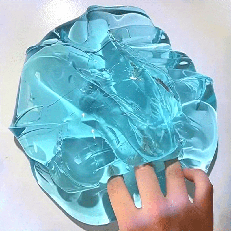 Diy Magic Crystal Slime Toy Crunchy Slime Kit Glimmer Jelly - Temu