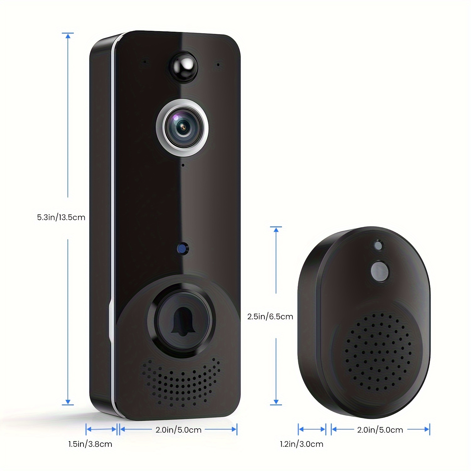 Cámara Timbre Inalámbrico Smart Wifi Video Doorbell Chime - Temu