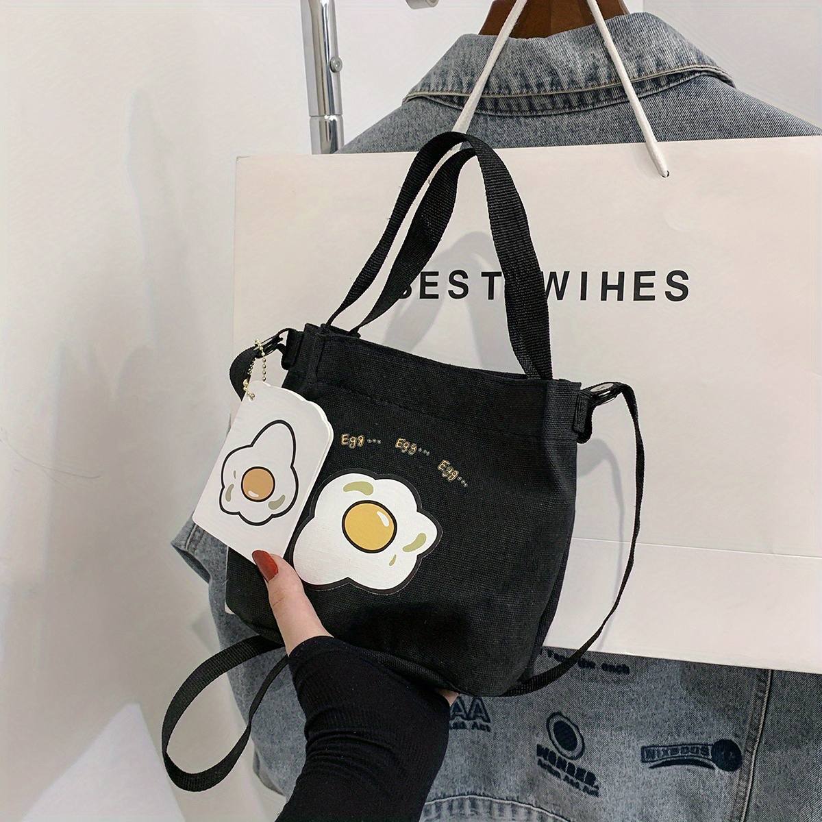 Fried Egg Crossbody Bag