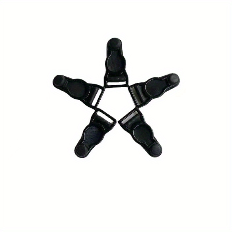 16 Pcs12mm Nylon Underwear Adjustable Sexy Bra Garter Metal Stockings Gourd