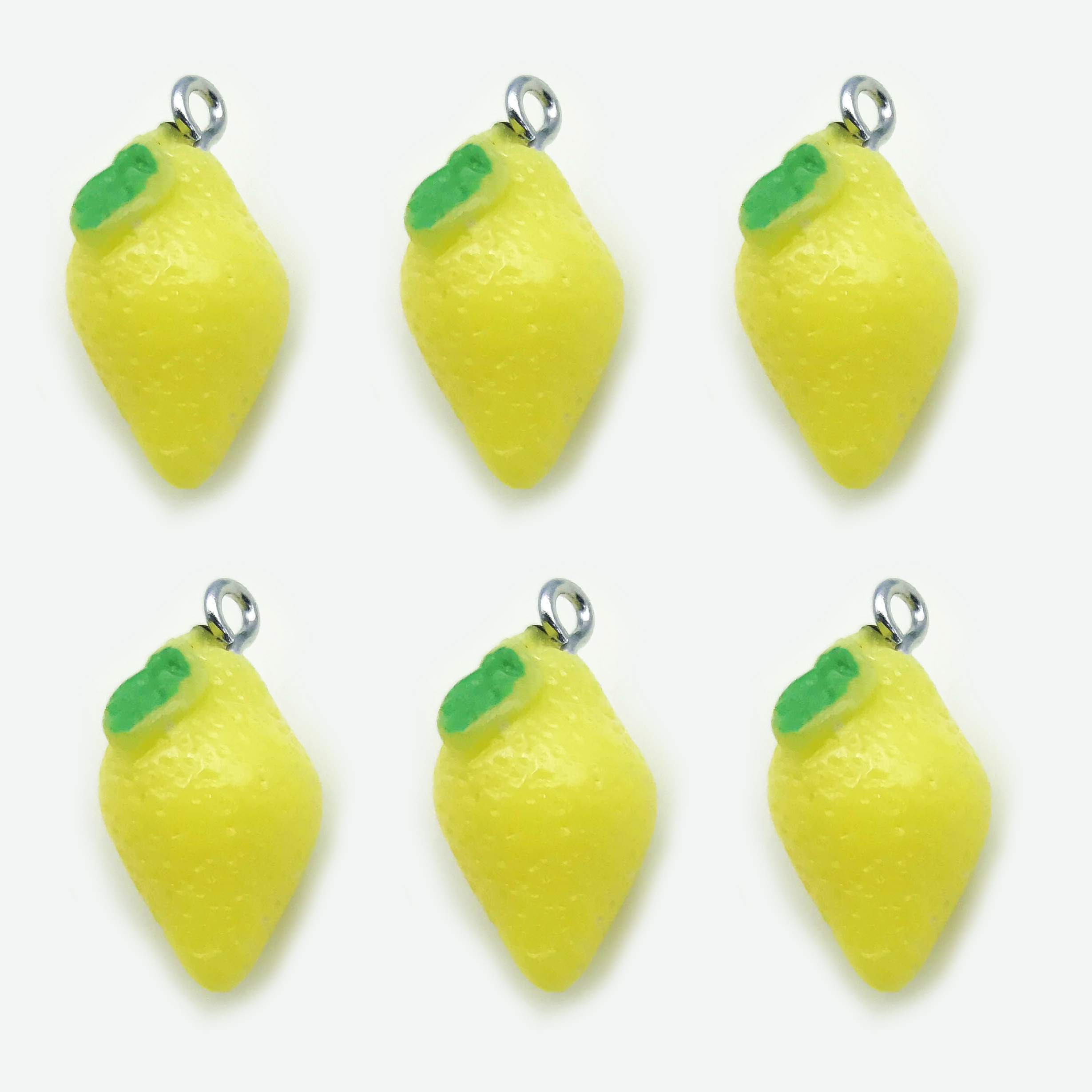 SUNNYCLUE 1 Box 20Pcs Resin Fruit Pendant Charms 3D Fruit Charms Strawberry  Banana Charms for DIY Earring Necklace Bracelet Keychain Scrapbooking