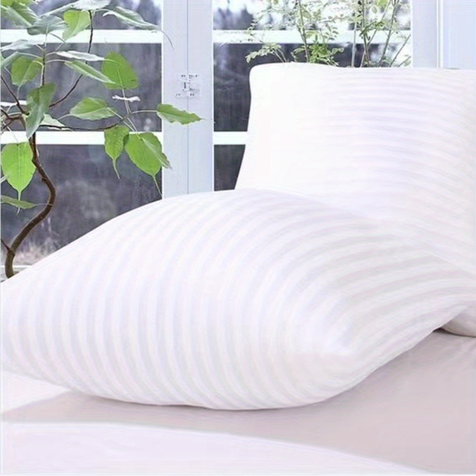 Striped Pillow Inserts Anti mite And Anti bacterial Pillow - Temu