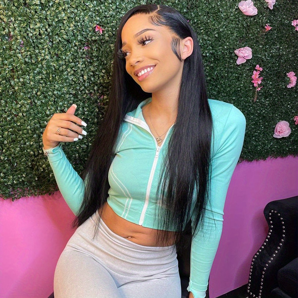 straight less wigs human hair pre cut lace no 4x6 lace front human hair wigs straight human hair wigs for women details 2