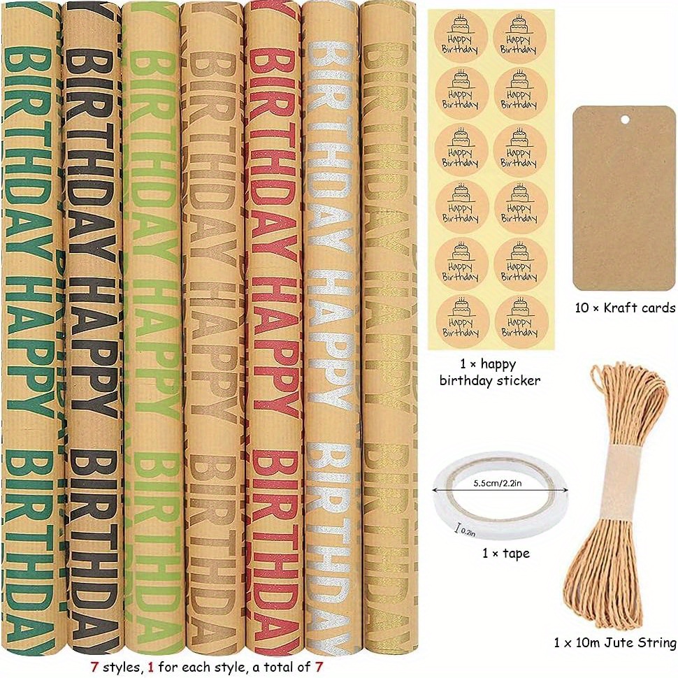 10 Sheets 27.6 x 19.7 Inches Kraft Paper Newspaper Wrapping Paper