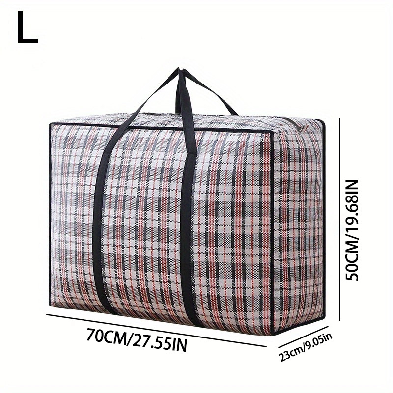 JUMBO LAUNDRY BAGS Zipped Reusable Large Strong Shopping Storage Bag Moving  XL