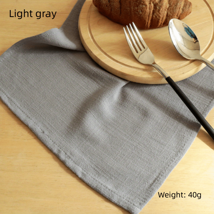 Light Grey Linen Napkins for Wedding Table Decor. Beige, White Wedding Table  Linen Napkin in Pcs. Large Napkins in Various Colors, Sizes 