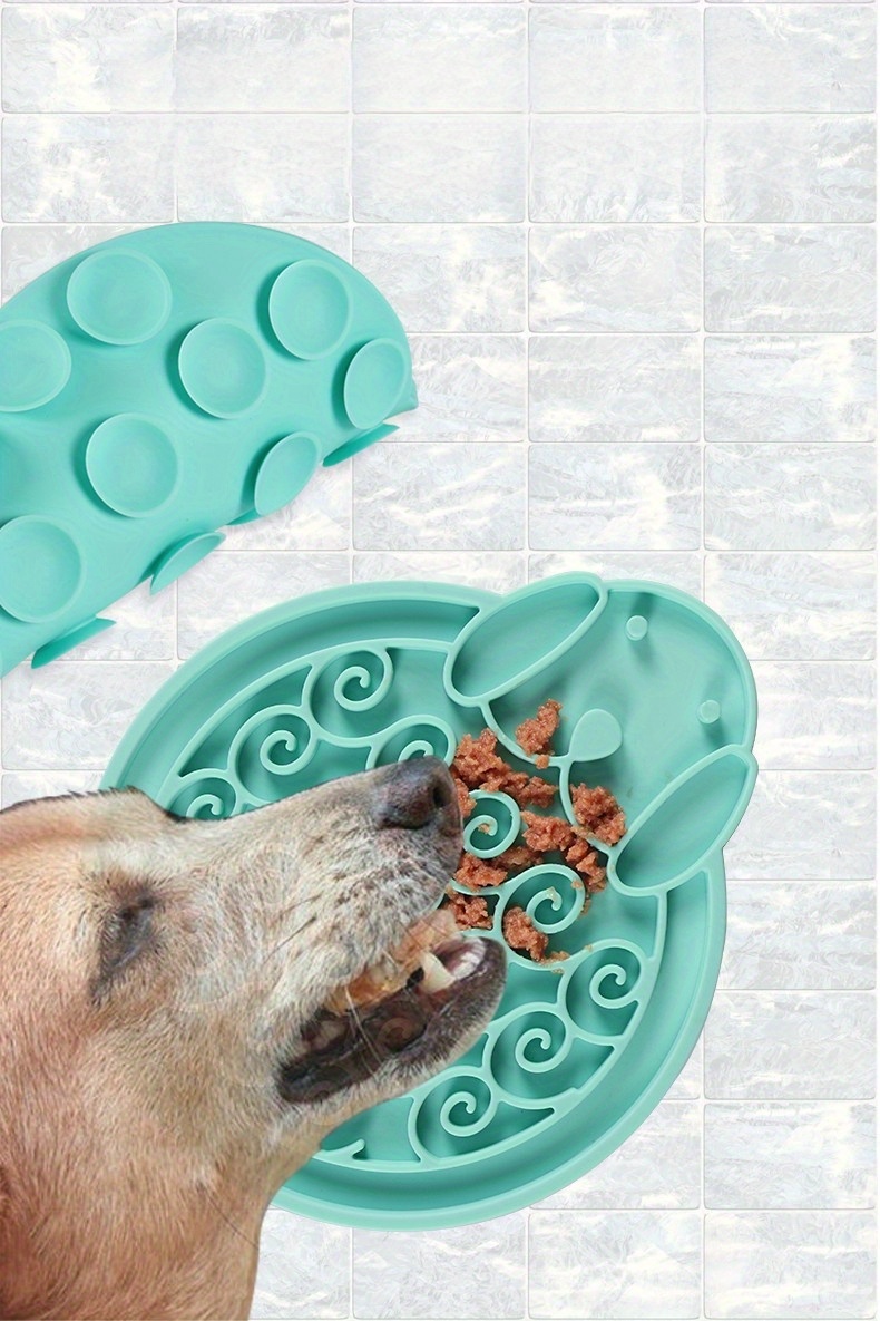 Silicone Pet Slow Feeder Mat Suction Cup Anti choking Dog Temu