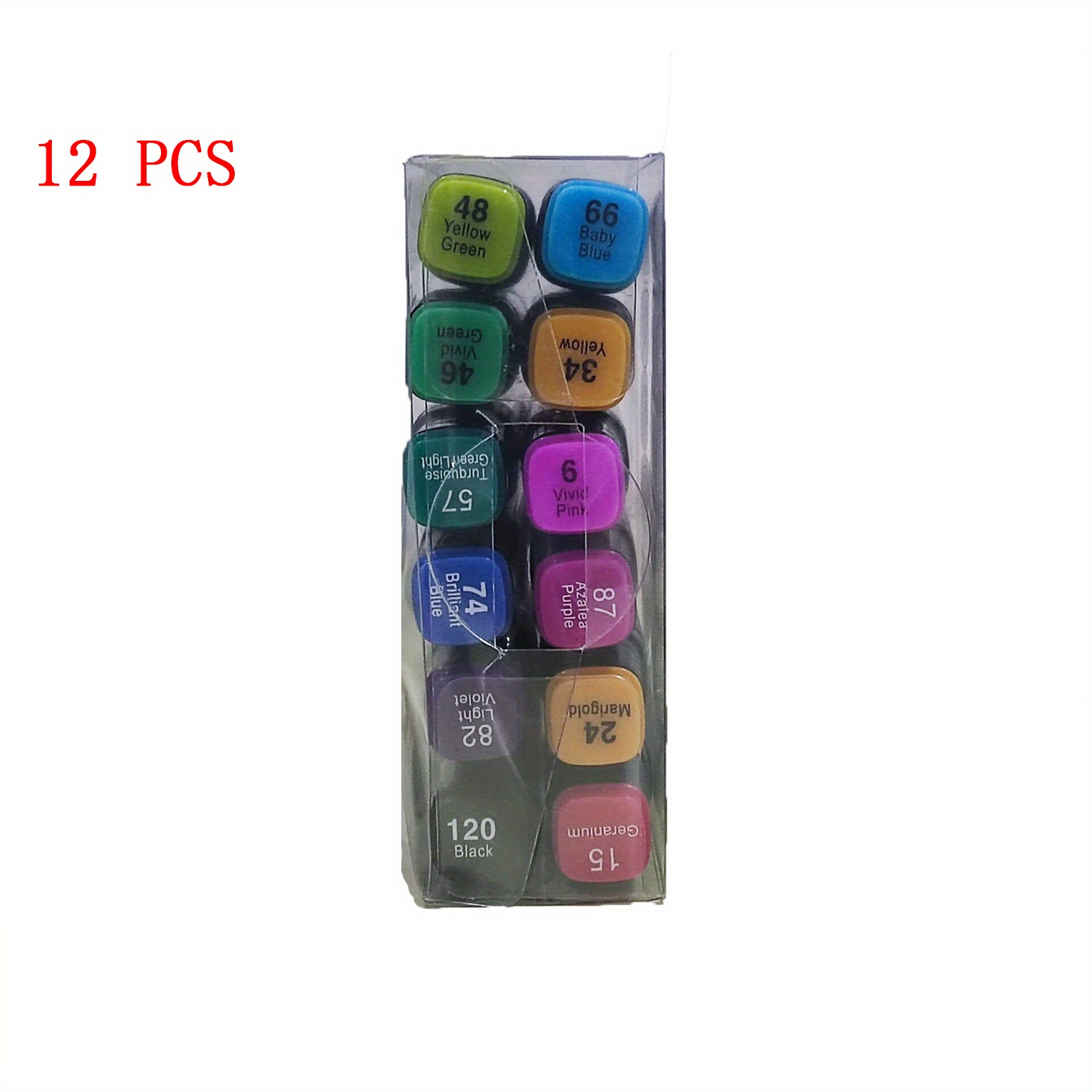 Double-sided markers / markers - set of 168 pcs., CATEGORIES \ Gadgets \  Painting kits