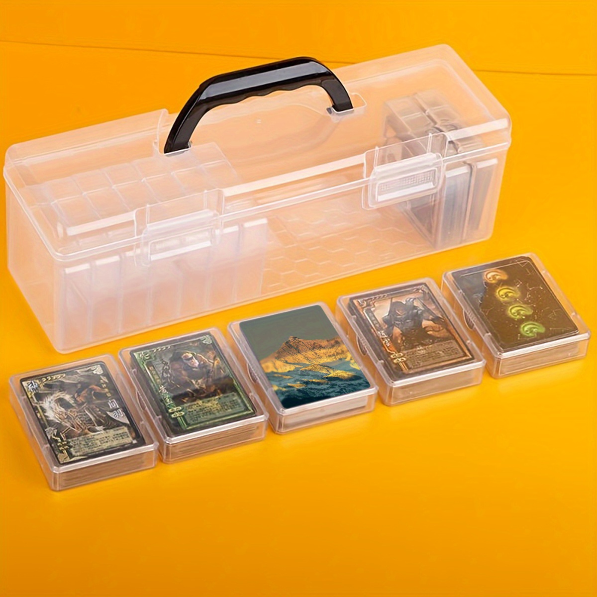 Card Organizer Holds 1000 Standard Sized Trading Card Hard Temu