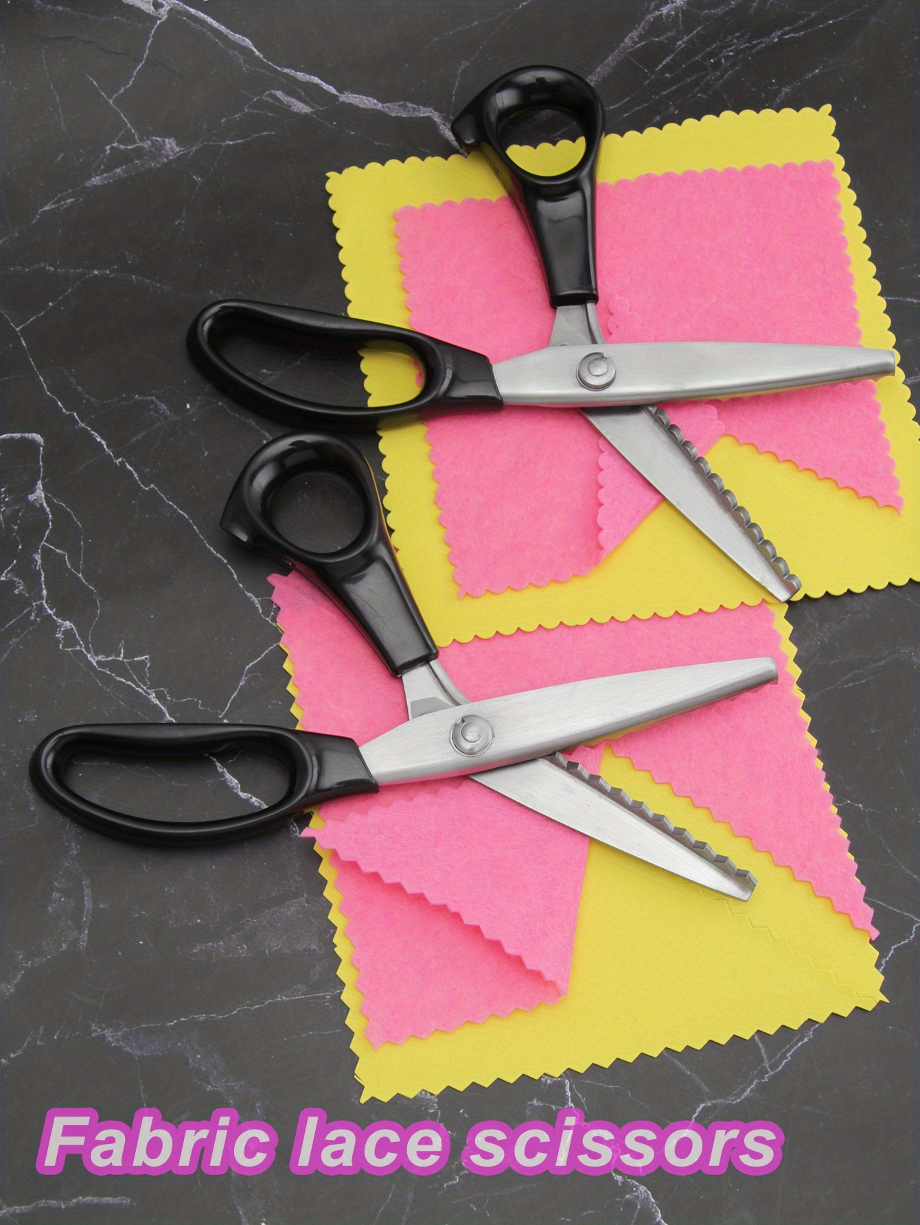 Tooth Cloth Scissors Triangular Dog tooth Serrated Tailoring - Temu