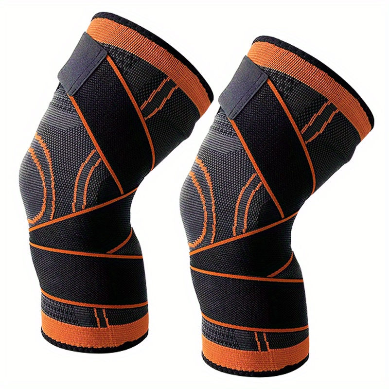 Unisex Knee Sleeve Professional Knee Brace Adjustable Straps - Temu