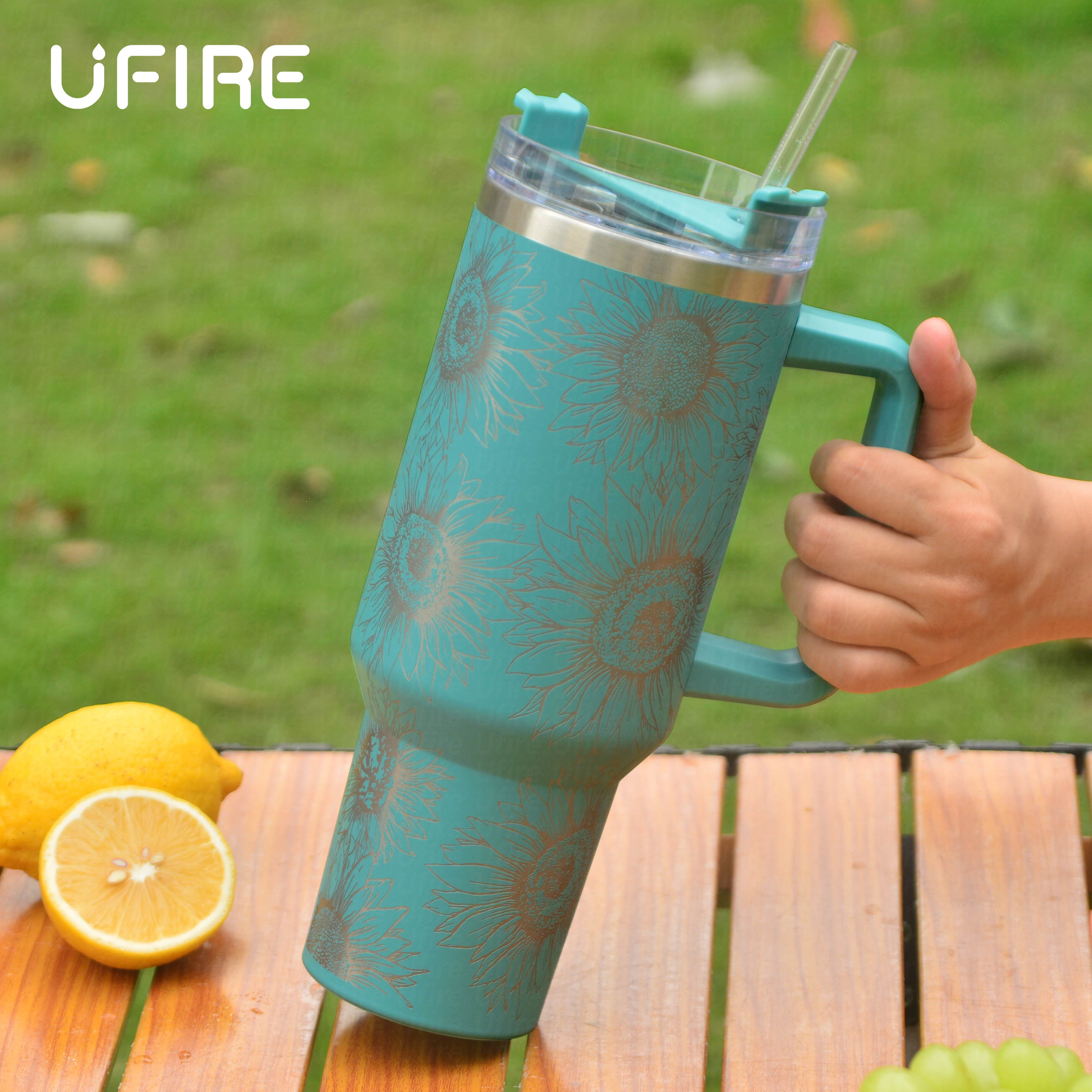 Cold Drink Cup With Handle, Straw And Dust-proof Cup Cover, Portable  Large-capacity Water Bottle For Outdoor Travel Camping, Reusable Stainless  Steel Water Bottle Travel Cup Tumbler - Temu